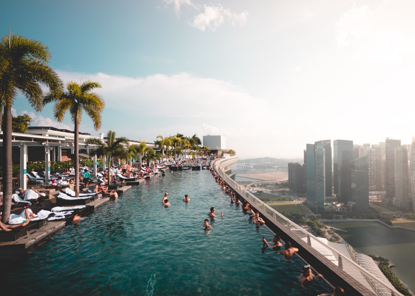 Can We Swim In The Rooftop Pool At Marina Bay Sands