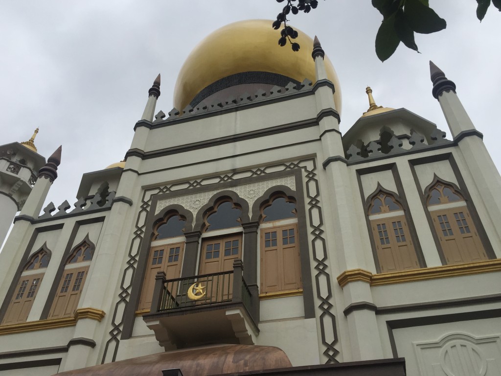 The Sultan Mosque in Kampong Glam. One of Singapore's most important mosques.
