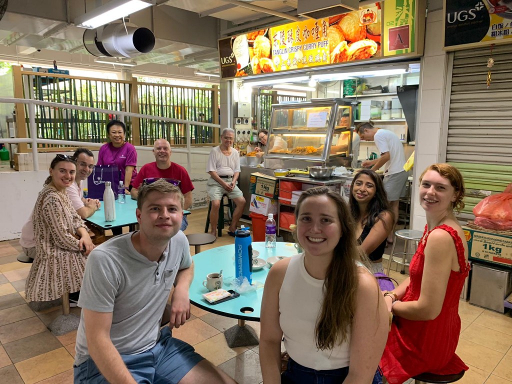 Guests on a Singabites food tour